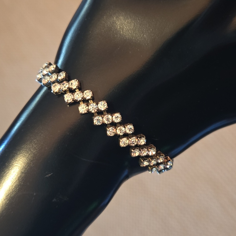 Vintage Rhinestone Bracelet